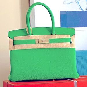 Hermès Birkin 30 Bambou/Carmel Togo